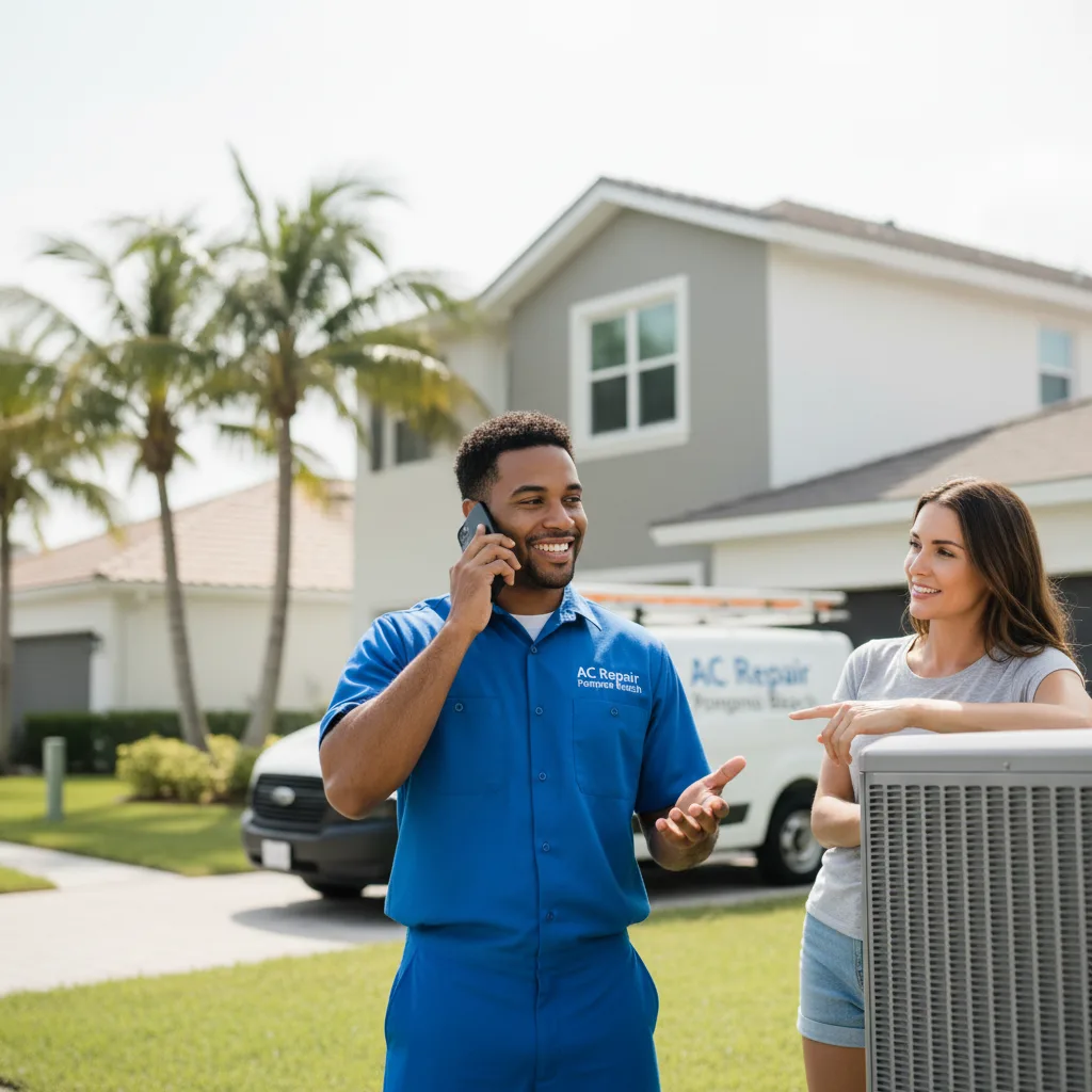 AC Repair Pompano Beach customer support in Ely